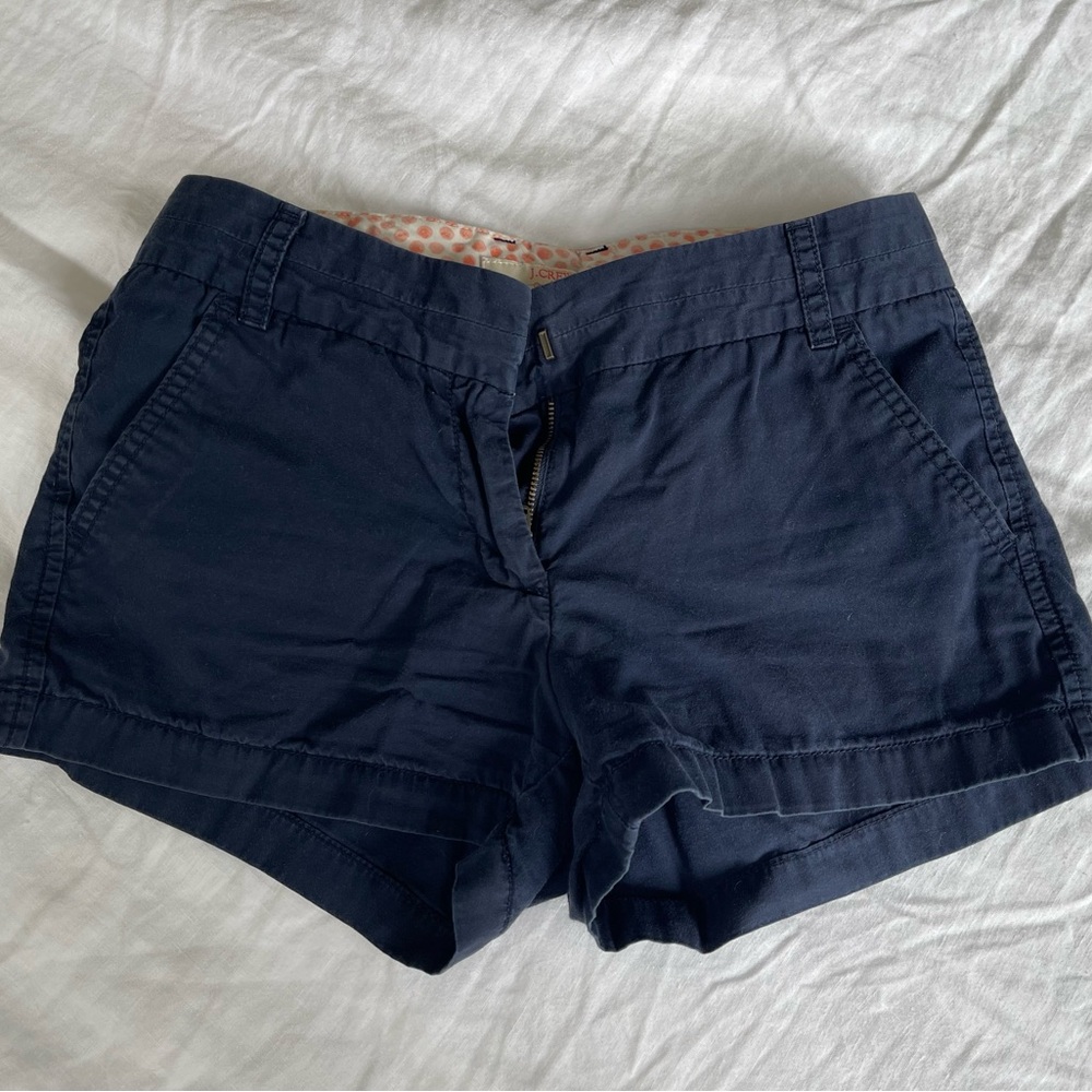 J. Crew Navy Women's Bermudas Chino Shorts